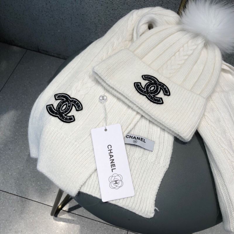 Chanel Caps Scarfs